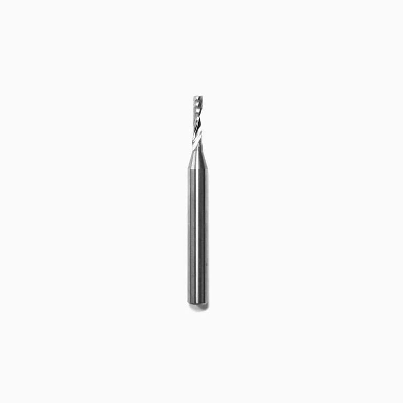 Up-Spiral O-Flute Router Bit - 1/8" CD x 1/2" CL x 1/4" SH